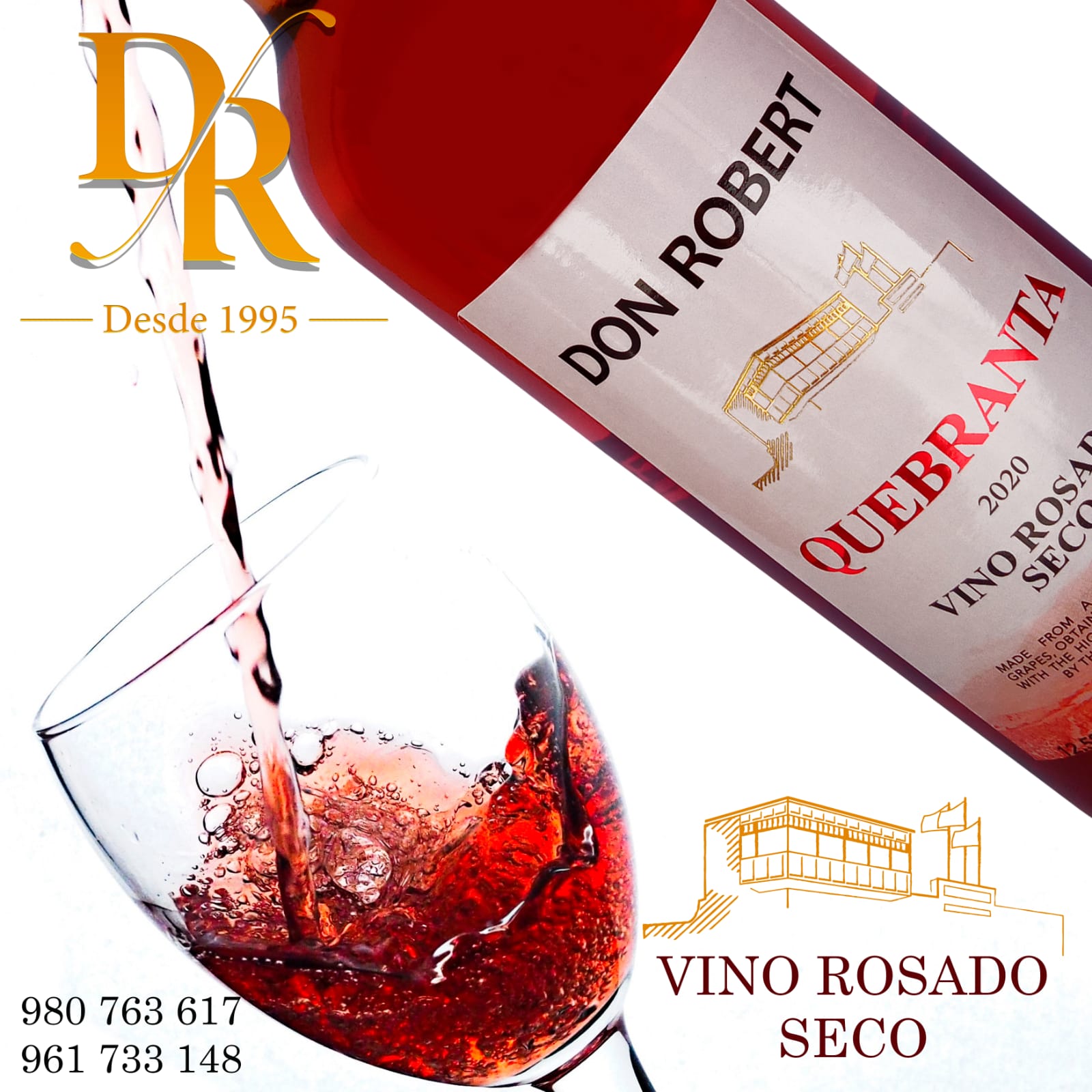 Vino Rosado Seco
